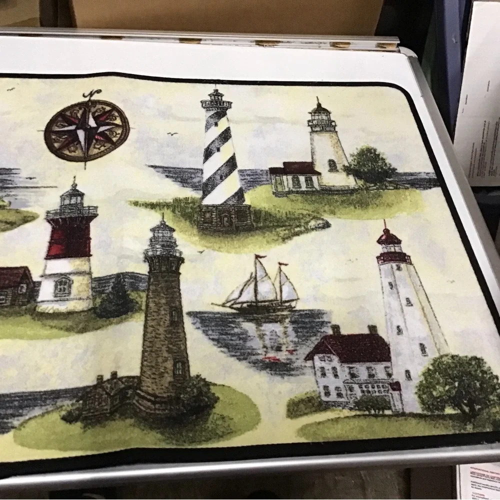 New lighthouse rug floor mat 29” x 19 3/4”
